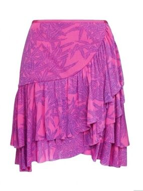 NWOT - Diane Von Furstenberg Paloma Lace Ruffle Skirt
